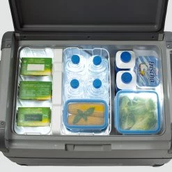 Waeco CFX65DZ Dual Zone 12v mains Mobile Freezer Cool Box -Camping Sales Store CFX65DZ lid open 76609.1476879579 1