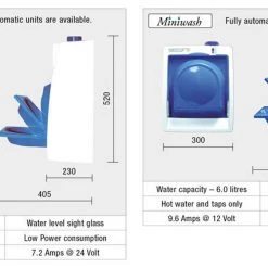Eberspacher Miniwash and Handiwash Campervan Wash Station -Camping Sales Store Handidims 85896.1576145062