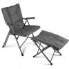 Kampa Chief Camping Chair and Footstool