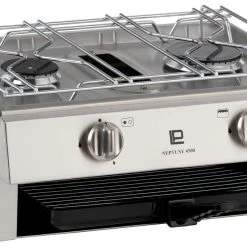 Tasman 4500 2 Burner Hotplate Boat and Caravan Hob and Grill