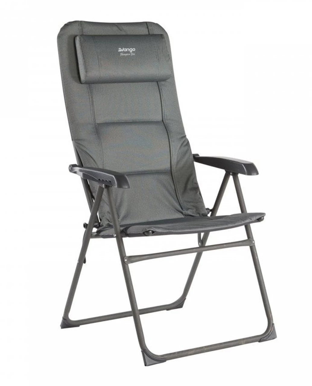 Vango Hampton DLX Deluxe Reclining Camping Chair in Light Grey 3 Vango Hampton DLX Deluxe Reclining Camping Chair in Light Grey