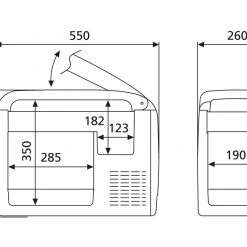 Dometic Waeco CF26 CoolFreeze Portable Coolbox Freezer 12v 24v Mains -Camping Sales Store dometic cf26 4 81739.1533721791 1