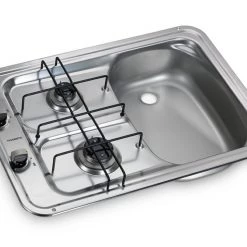 Dometic-Smev HS2420 Caravan Sink and Hob Combination