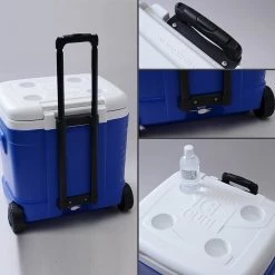 Igloo Ice Cube 60 Roller Wheeled Ice Chest Cool Box -Camping Sales Store igloo 45097 2 21550.1493660922