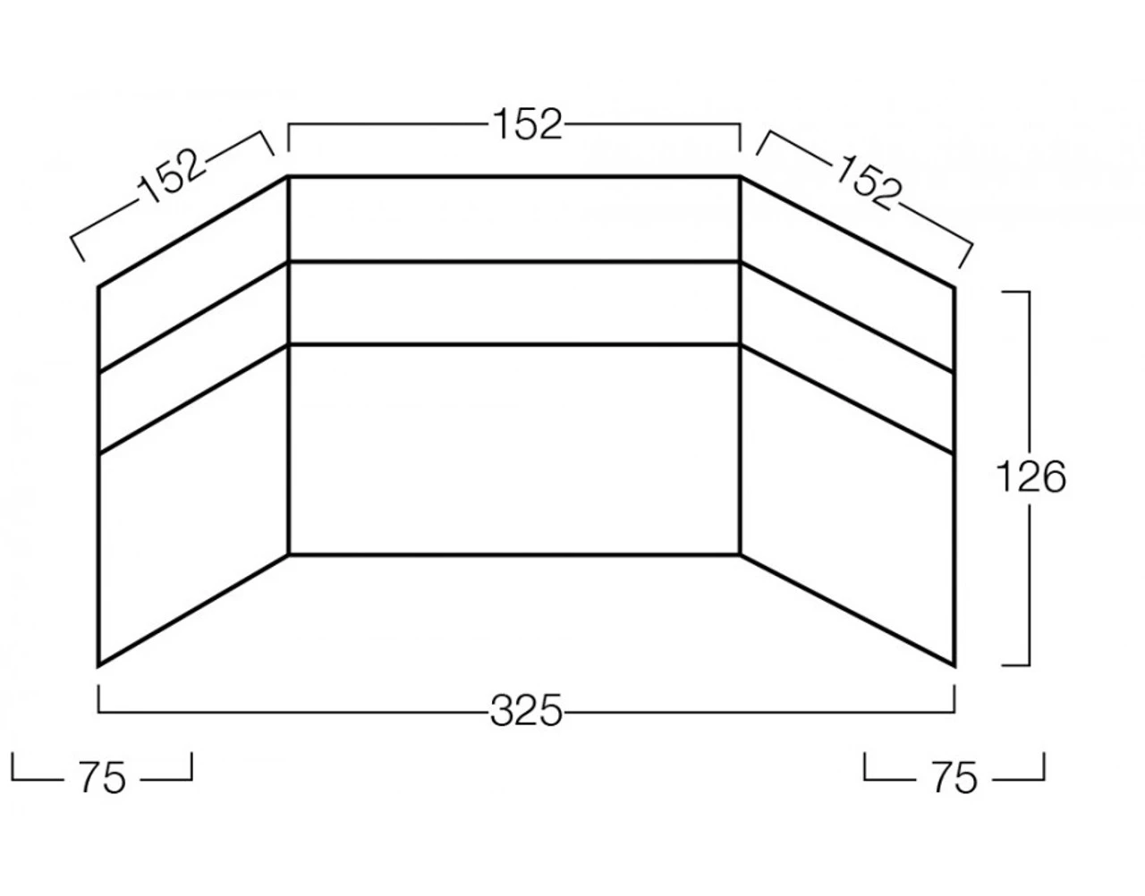 Vango AirBeam Elements Proshield Camping Windbreak 7 Vango AirBeam Elements Proshield Camping Windbreak - Image 5