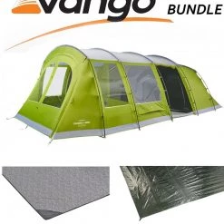 Vango Stargrove II 600XL 6 Person Family Tent Package Deal